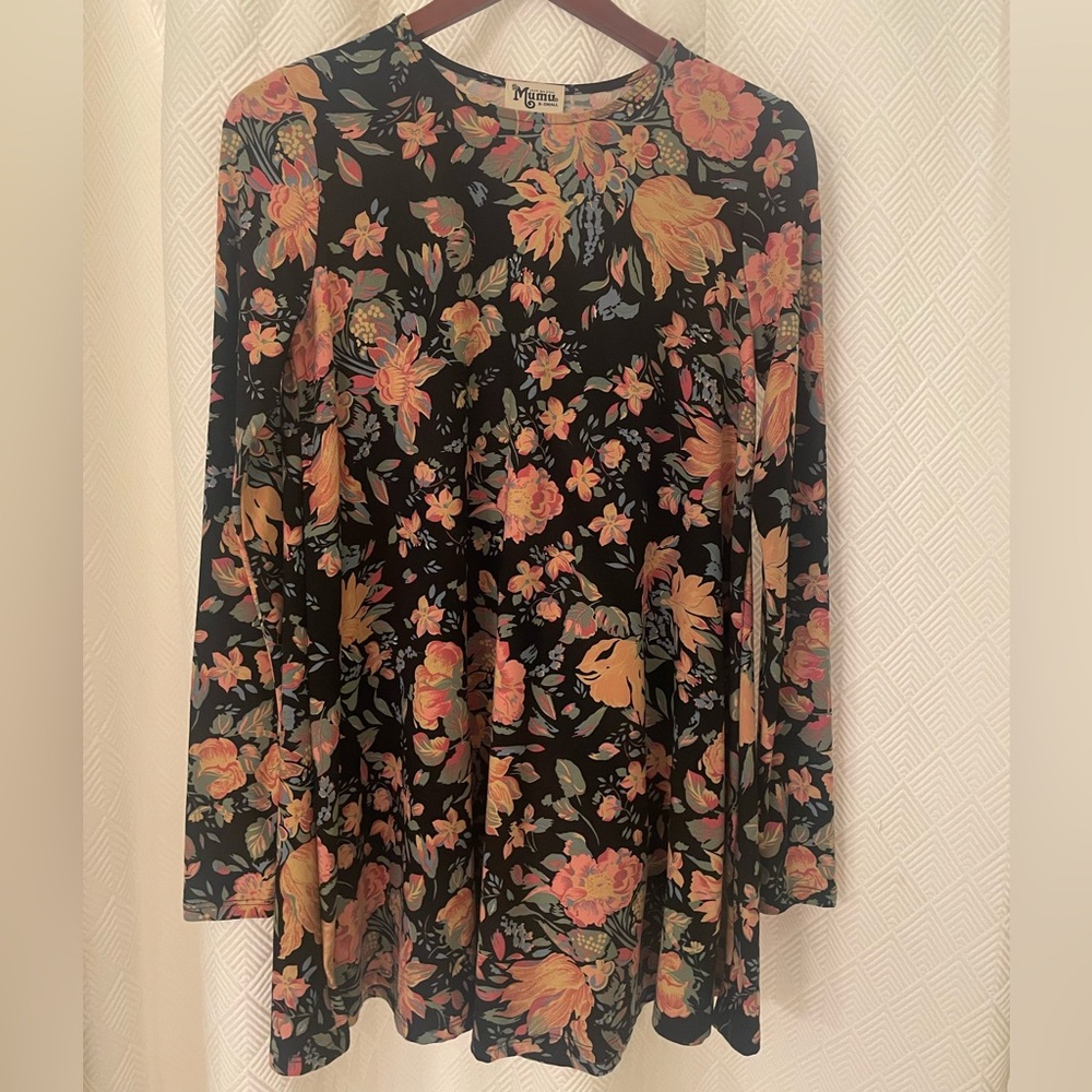 Show Me Your Mumu Tyler Tunic Dress in Variety Bloom Spandy Size XS